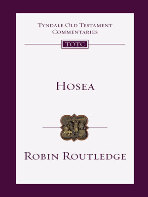cover image of Hosea: an Introduction and Commentary